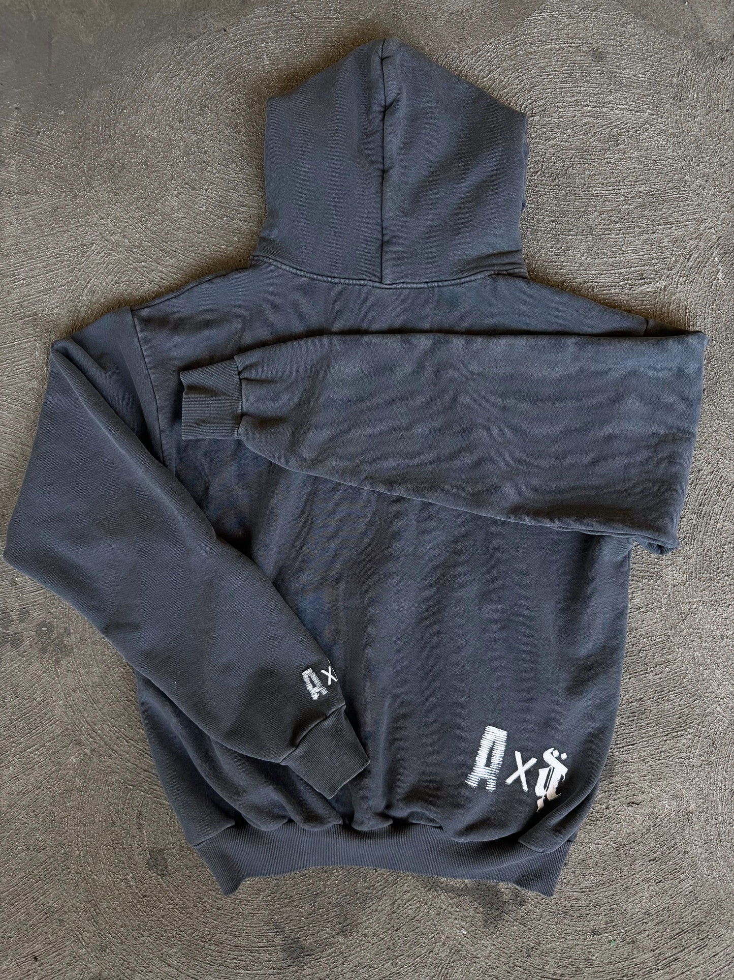 A&A COLLECTION - CONCRETE GREY HOODIE