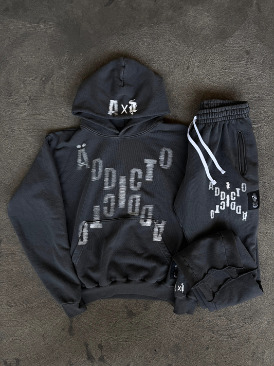 A&A COLLECTION - CONCRETE GREY HOODIE + SWEATPANTS