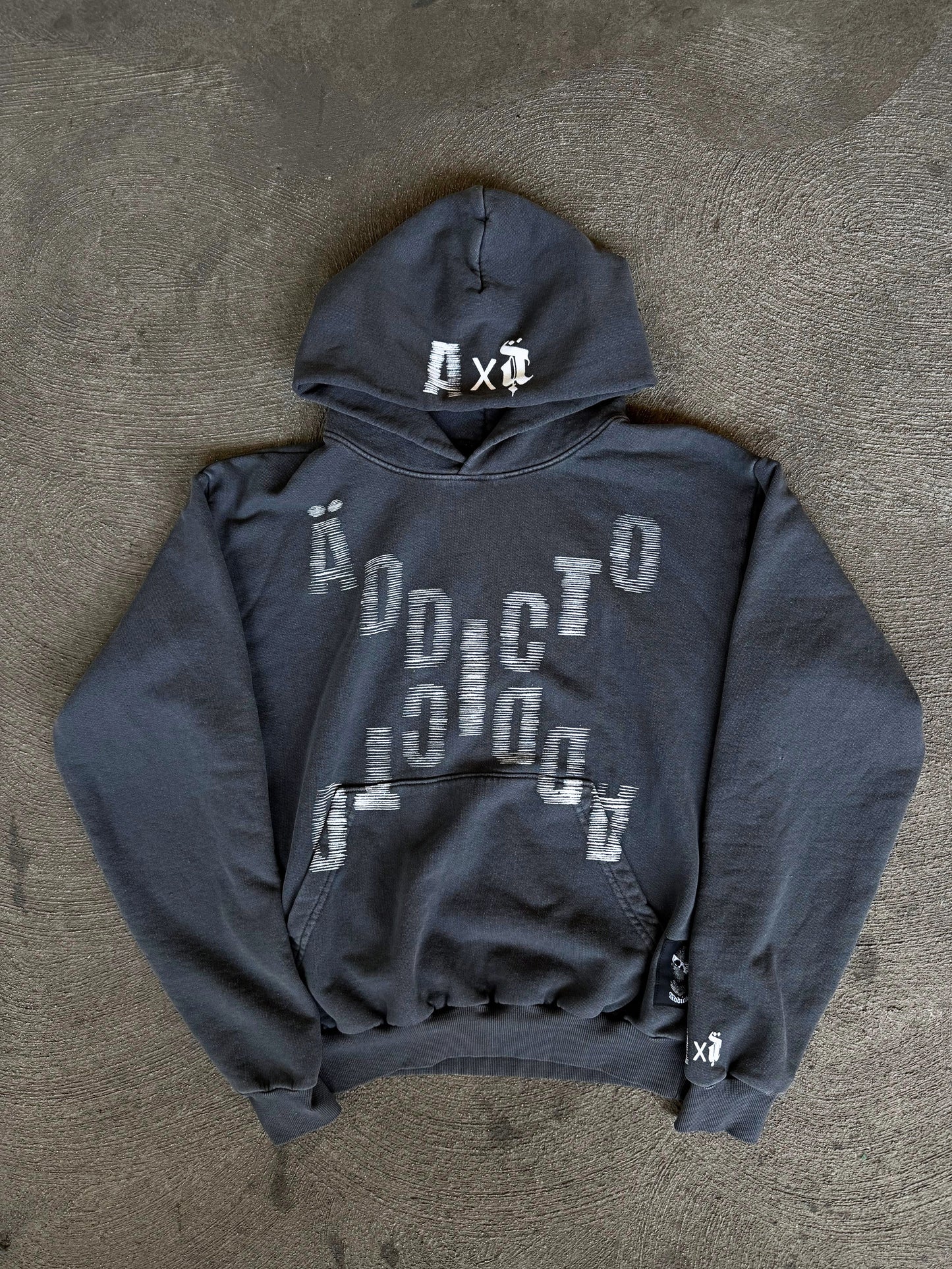 A&A COLLECTION - CONCRETE GREY HOODIE