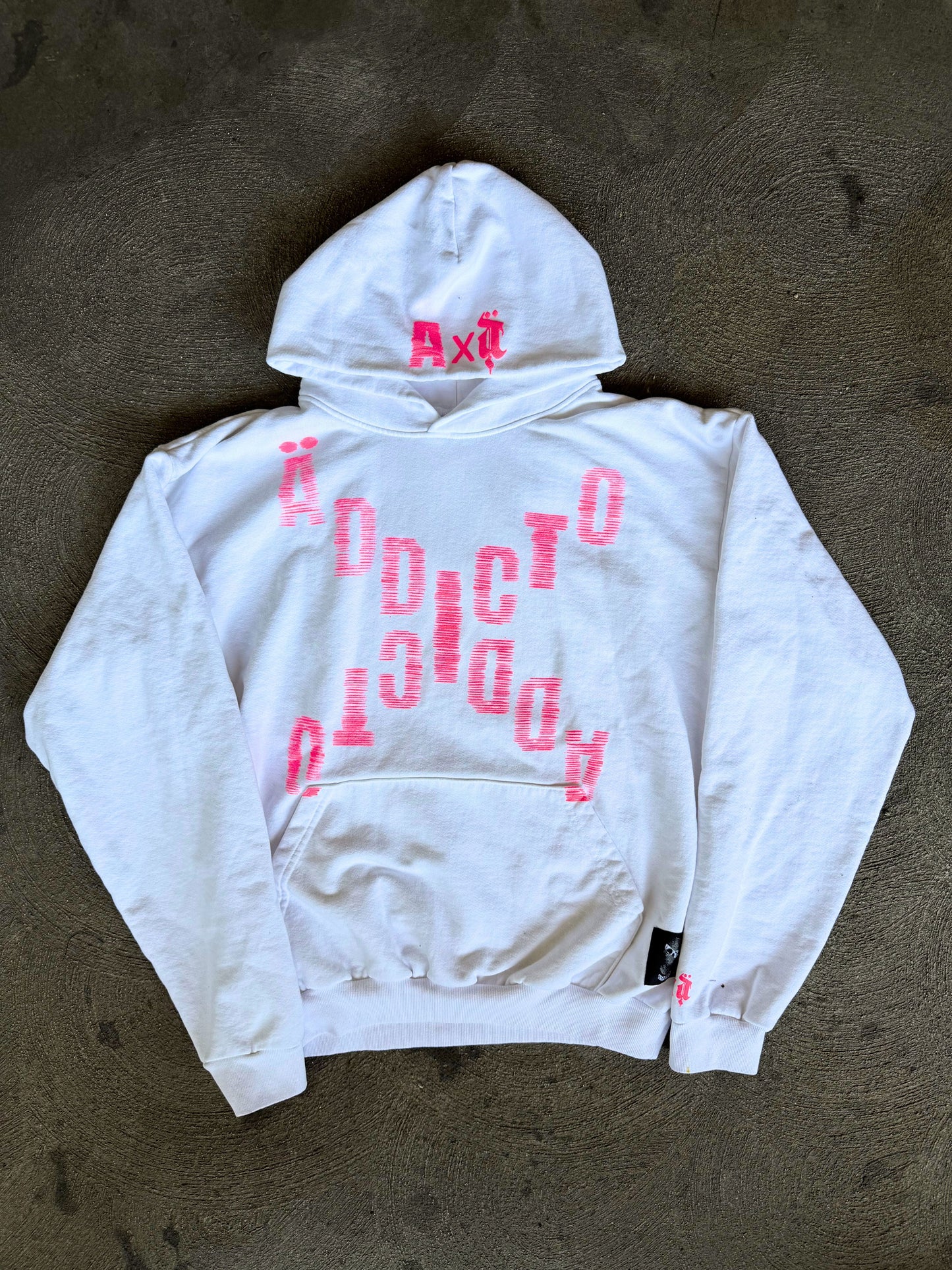 A&A COLLECTION - WHITE SNOW TUSI HOODIE
