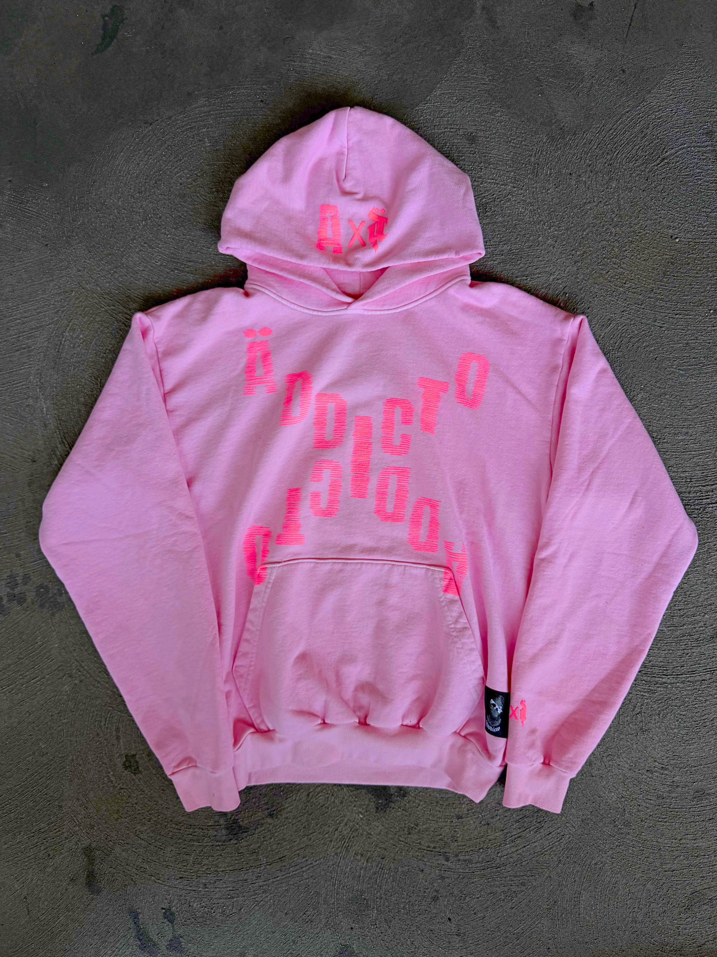 A&A COLLECTION - BERRY PINK TUSI HOODIE
