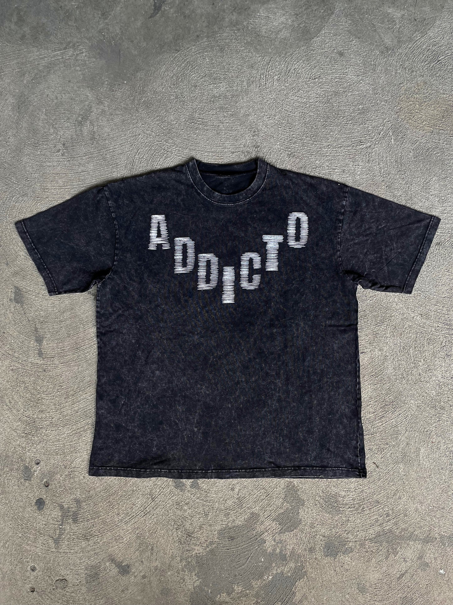 ADDICTO - ACID WASH STREET TEE