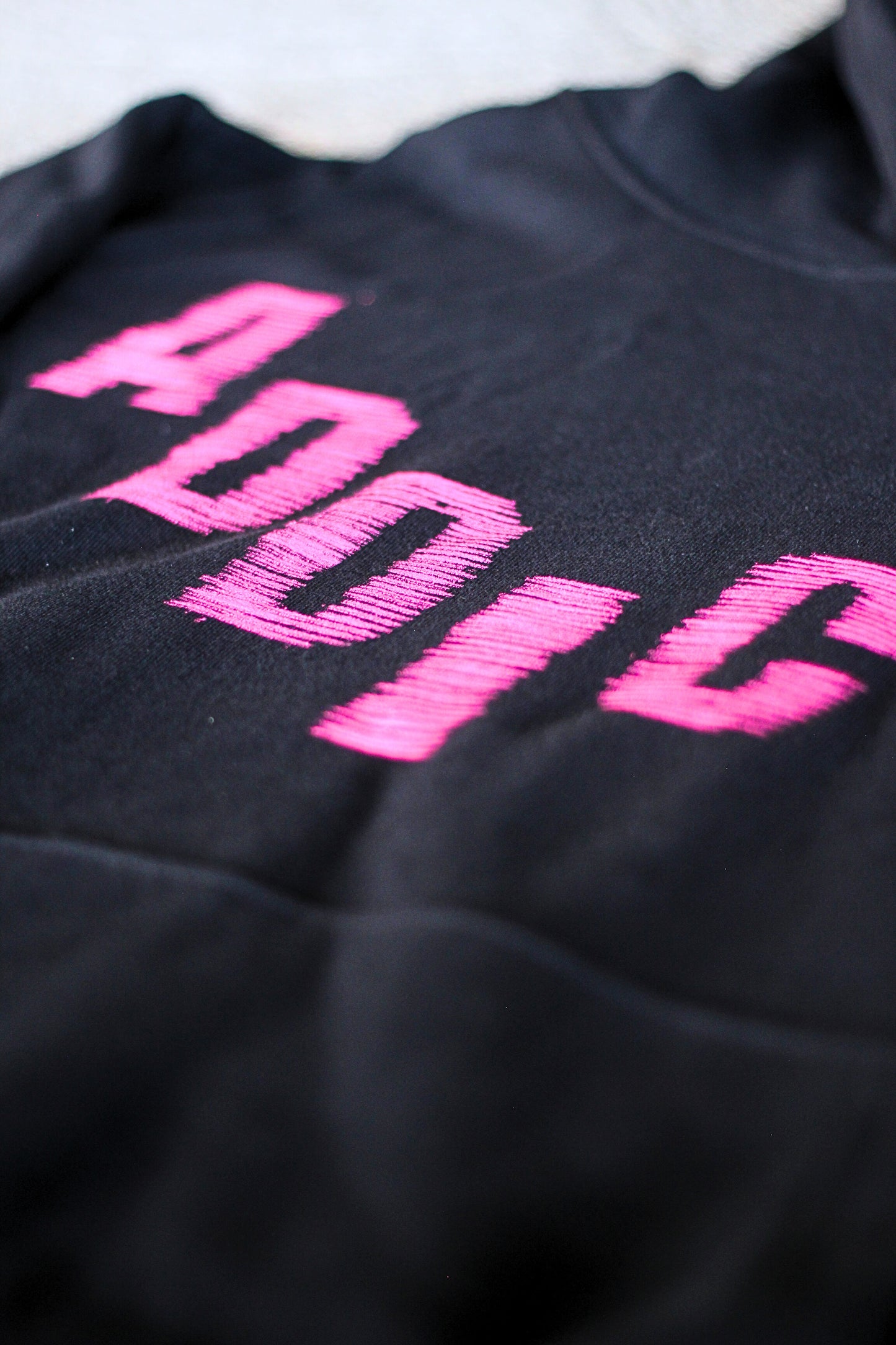 ADDICTO - BLACK TUSI HOODIE