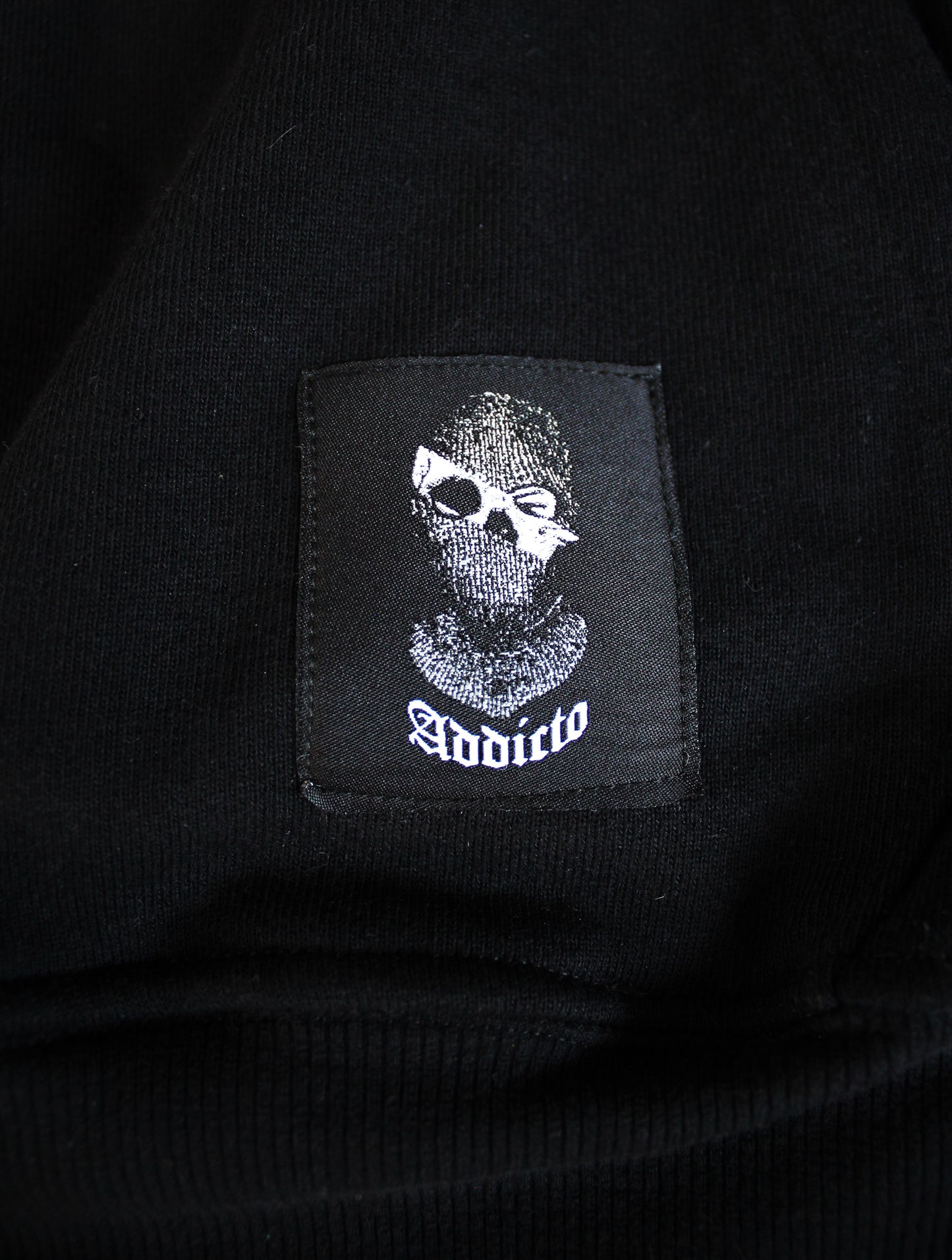 ADDICTO - BLACK HOODIE