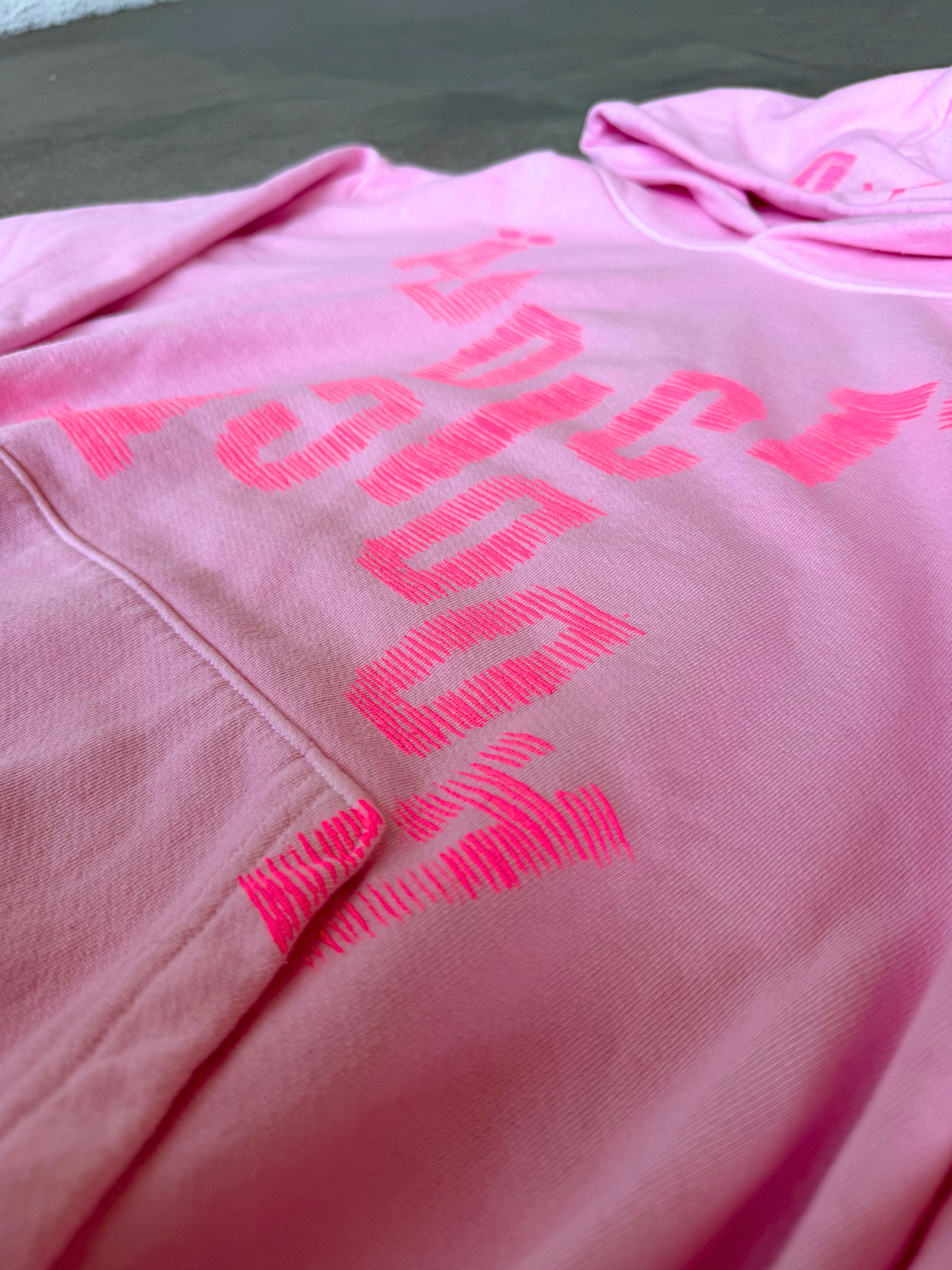 A&A COLLECTION - BERRY PINK TUSI HOODIE