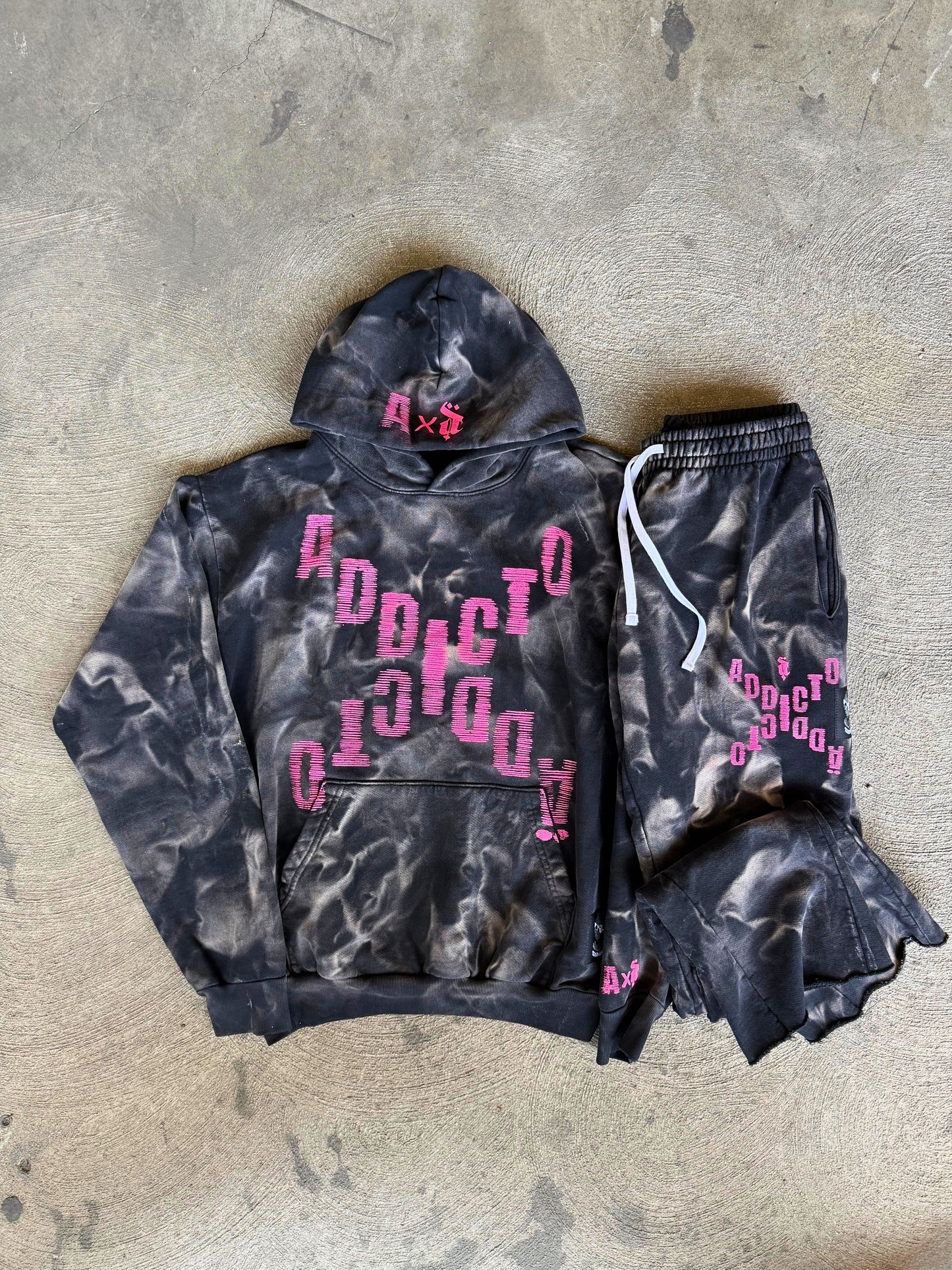 A&A COLLECTION - VINTAGE TUSI HOODIE + SWEATPANTS