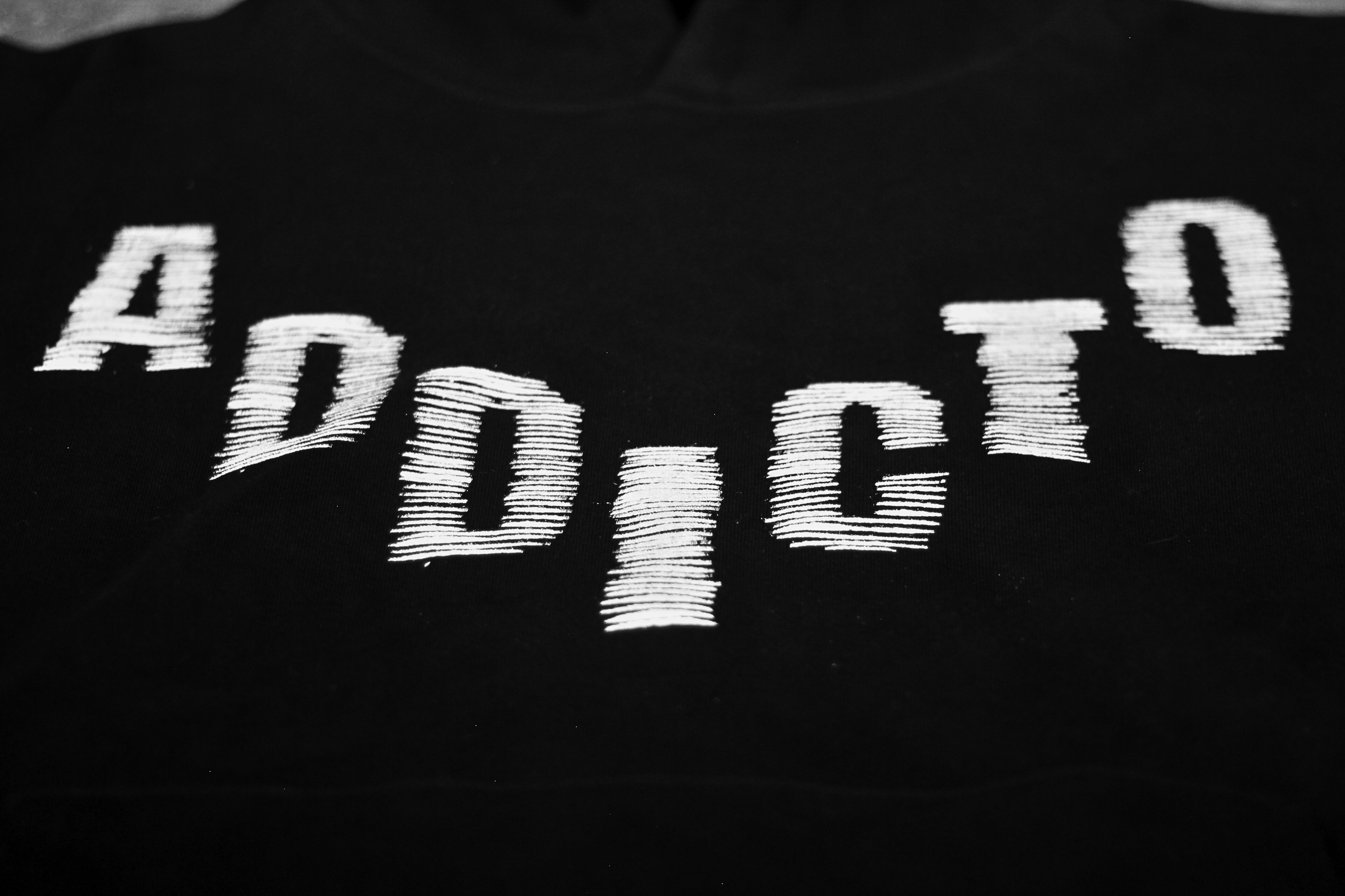 A.D.D.I.C.T Shop Logo Crewneck☆Black☆ - Addict | フリマアプリ
