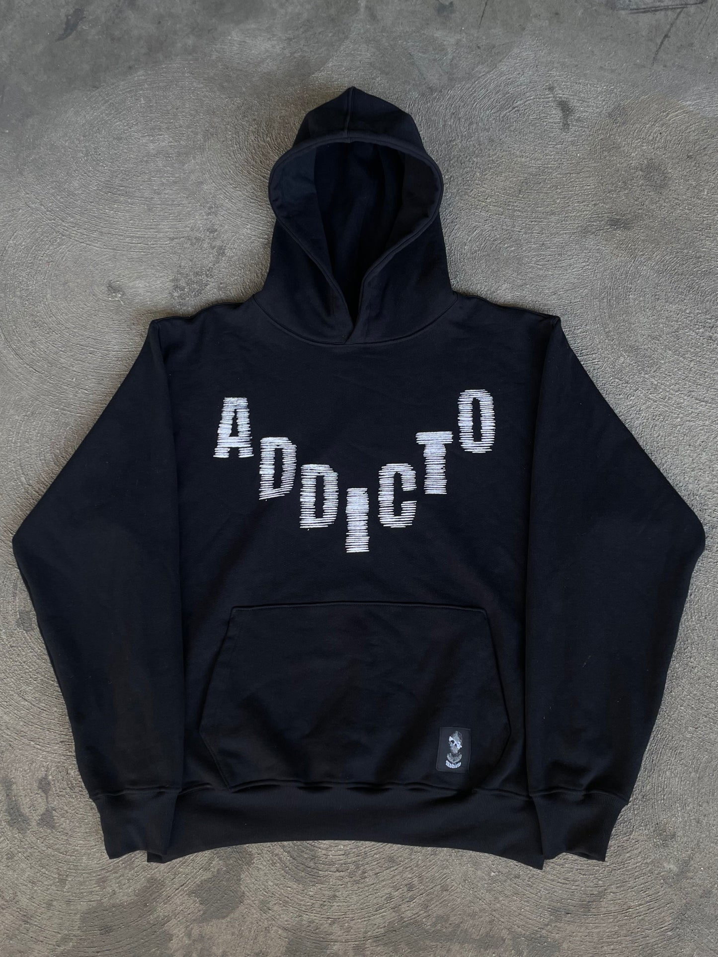 ADDICTO - BLACK HOODIE
